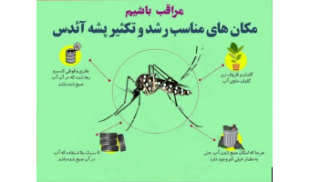 راهنمای عمومی پشه آئدس و بیماریهای مرتبط